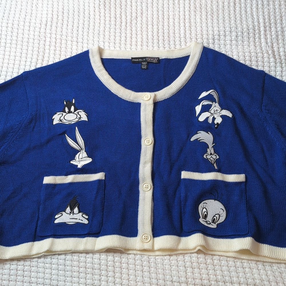 Dolls Kill X Looney Tunes Cropped sweater size 1X